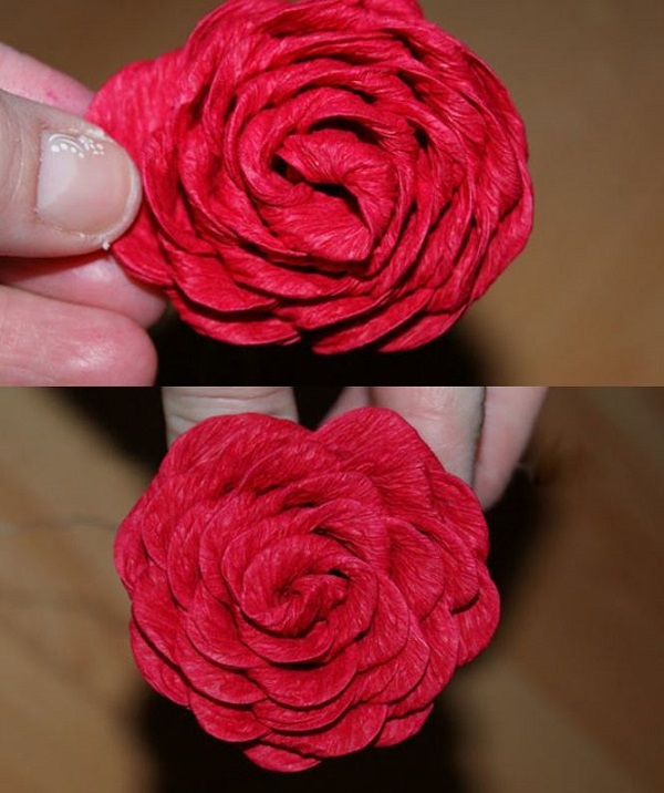 Tạo hình hoa hồng đẹp, trông như thật