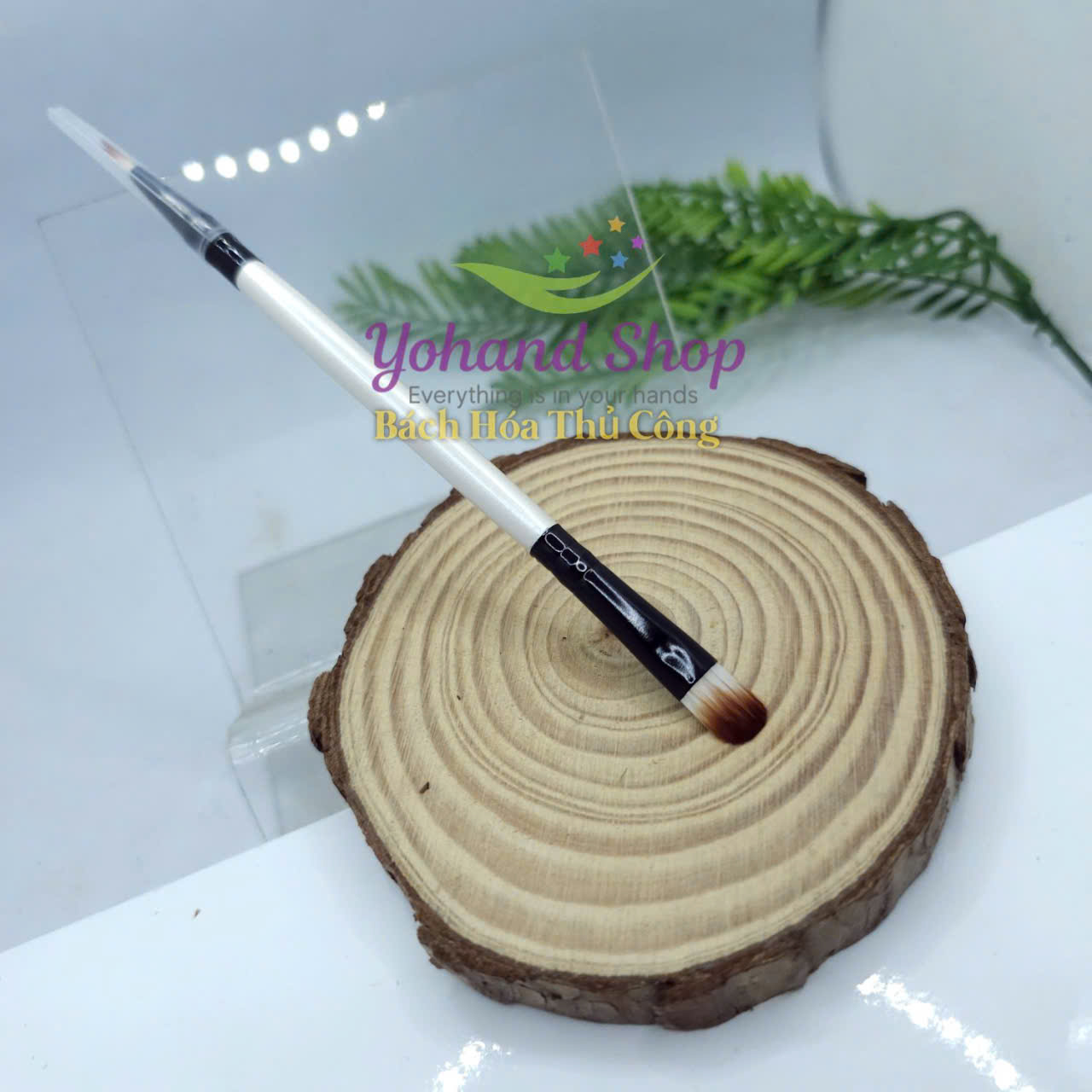 Cọ nhỏ 2 đầu tô màu cho hoa handmade
