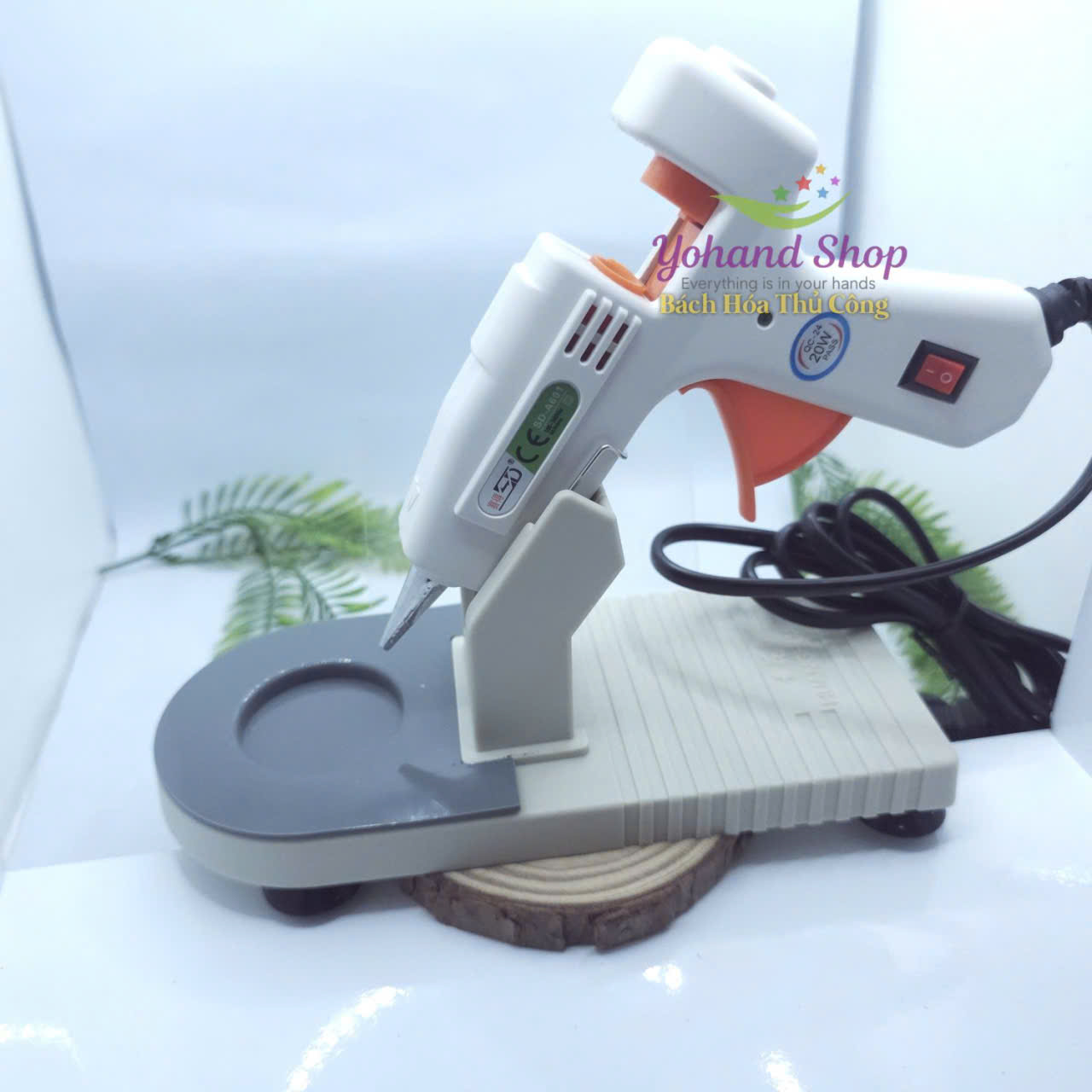 Đế để súng bắn keo nến
